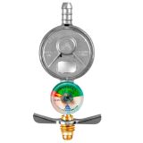 REGULADOR DE GAS 505/01 COM MANOMETRO 1KG - ALIANÇA