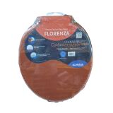ASSENTO SANITARIO ALMOFADADO FLORENZA (CARAMELO) - ALUMASA