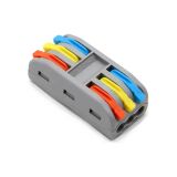 ENGATE RAPIDO EMENDA TRIPLA SEPARADA FIOS ( CONECTOR ENGATE RAPIDO)