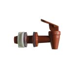 TORNEIRA P/FILTRO LONGA BRANCA/MARROM