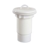 VALVULA PARA TANQUE PVC BRANCA 1/4 - FORT LEV