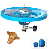 FOGAREIRO A GÁS 1 BOCA COM ADAPTADOR SERVE P2 E P13 127/220V