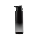 GARRAFA GARRAFINHA DE AGUA SQUEEZE 750ML DEGRADE PRETO CINZA