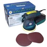 LIXADEIRA EXCÊNTRICA ELÉTRICA 250W ROTO ORBITAL SONGHE TOOLS SH0159 Azul 127V