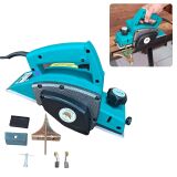 PLAINA ELÉTRICA LÂMINA DUPLA 750W SONGHE TOOLS Azul celeste 127V