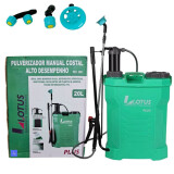 Pulverizador Manual Costal 20 Litros Agricola Jardinagem Profissional REF 2007