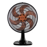 VENTILADOR OSCILANTE MESA TURBO 6P 40CM BRONZE 127V PREMIUM