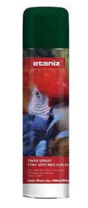 TINTA SPRAY 400ML VERDE ESCURO